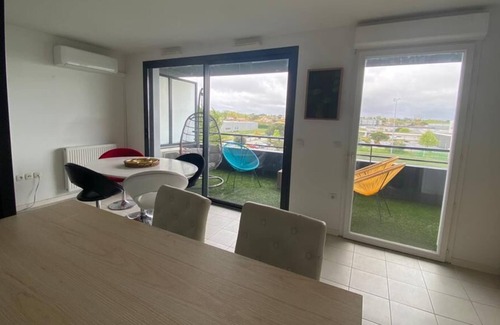 Bordeaux-Lac Apartamento | Appartement à 10 Minutes de Bordeaux
