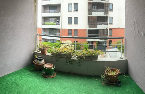 Pont des Demoiselles-Montaudran-La Terrasse Apartamento | Appartement à montaudran avec parking en sous sol, ascenseur, terrasse