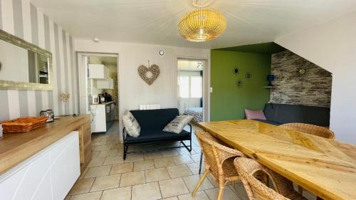 Merlimont-Plage Apartamento | Appartement à quelques pas de la plage avec jardin