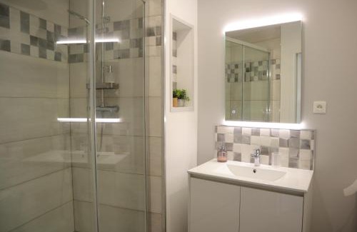 Bourbourg Apartamento | Appartement 1 chambre ambiance tropicale - centre de Bourbourg, terrasse privée