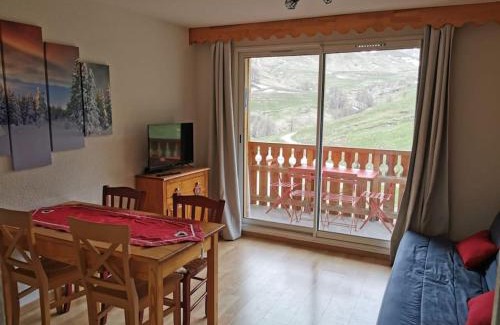 Allos Apartamento | Appartement 1 chambre, calme, vue dégagée, La Foux
