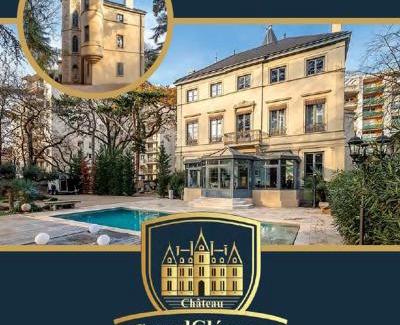 Grand Clement Apartamento | Appartement 100m2 d'élégance au sein d'un Château caché à 10min de Lyon