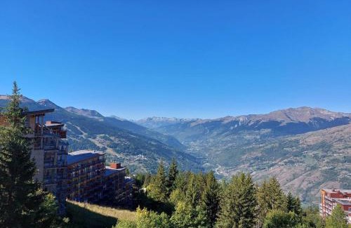 Arc-1800 Apartamento | Appartement 2 pièces 6 pers. avec balcon proche des pistes et commerces - Arc 1800, Les Villards - FR-1-411-207