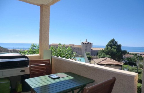Saint-Pierre-la-Mer Apartamento | Appartement 2 pièces, piscine, parking, proche plage - St Pierre la Mer - FR-1-229D-626