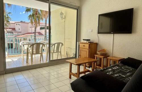 Plage d'Argeles Apartamento | Appartement 2 pièces avec terrasse et parking à 150m de la mer - FR-1-225-451