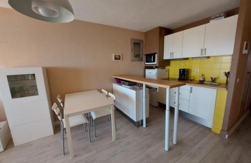 Le Grau-dʼAgde Apartamento | Appartement 2 pièces cabine, 4 couchages, vue mer, à 20 m de la plage - Grau d'Agde - FR-1-423-194