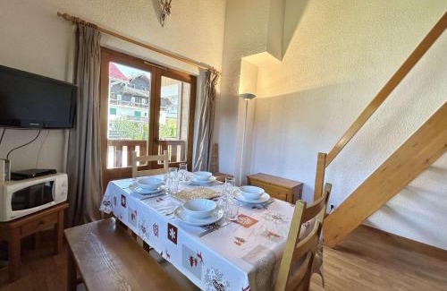 Megeve Apartamento | Appartement 2P, 4 couchages à Megève, proche télécabine et centre, parking, balcon exposé Sud/Est - FR-1-597-31