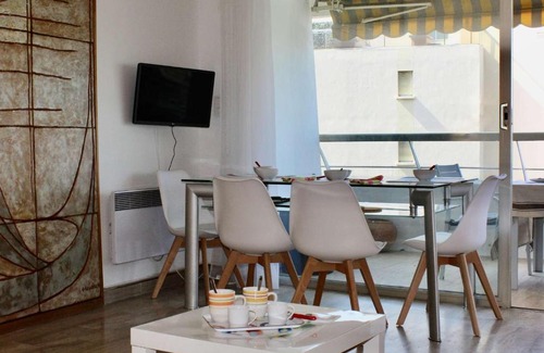 Villeneuve Loubet Beach Apartamento | Appartement 2P. avec vue mer et climatisation, Villeneuve-Loubet Plage - FR-1-252A-107