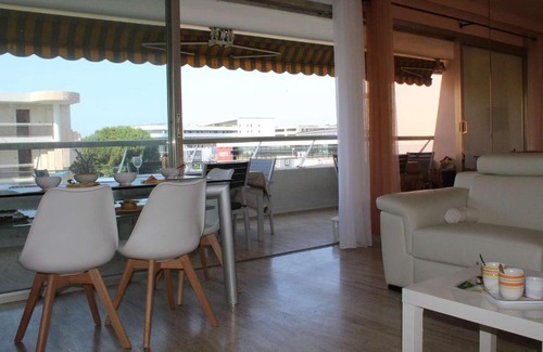 Villeneuve Loubet Beach Apartamento | Appartement 2P. avec vue mer et climatisation, Villeneuve-Loubet Plage - FR-1-252A-107