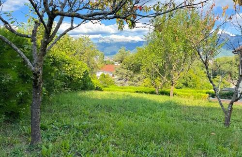 Cran-Gevrier Apartamento | Appartement 3 chambres vue sur Annecy dans maison avec climatisation