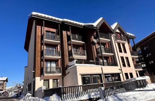 Les Carroz-d'Araches Apartamento | Appartement 3P/6 pers. au cœur de la station, balcon exposé Sud, à 450m des pistes et commerces - FR-1-572-7