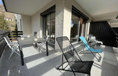 Saint-Chaffrey Apartamento | Appartement 3 pièces, 6 couchages - Chantemerle, Serre-Chevalier, balcon, parking, casier à ski - FR-1-330E-9