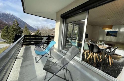 Saint-Chaffrey Apartamento | Appartement 3 pièces, 6 couchages - Chantemerle, Serre-Chevalier, balcon, parking, casier à ski - FR-1-330E-9