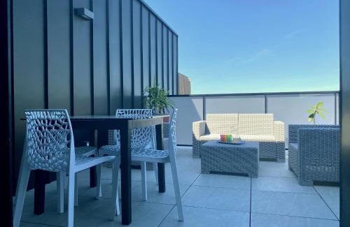 Monts Apartamento | Appartement 3 pièces avec terrasse, proche plage, parking, ascenseur – Pornichet - FR-1-306-1226