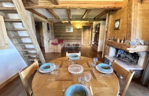 Megeve Apartamento | Appartement 3 pièces+cabine à Megève, près des pistes, terrasse, parking, 6 couchages - FR-1-597-1