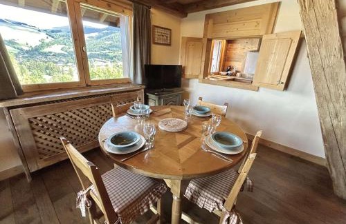 Megeve Apartamento | Appartement 3 pièces+cabine à Megève, près des pistes, terrasse, parking, 6 couchages - FR-1-597-1