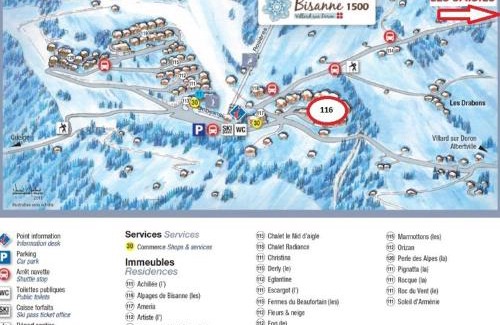 Bisanne 1500 Apartamento | Appartement 3 Pièces avec Piscine et Parking - Les Saisies, 7 pers - FR-1-594-75