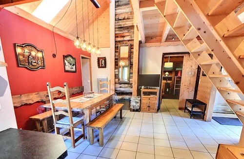 Le Corbier Apartamento | Appartement 3* pour 12 pers, terrasse sud, proche télésiège et navette, parking privé - FR-1-267-250