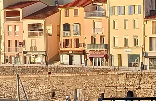 Port-Vendres Apartamento | Appartement 3 Wifi, Clim, vue Latérale du Port,10 mn Plage, 3 mn du Centre