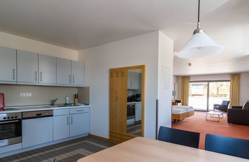 Rheinsberg Apartamento | Appartement 352+353, 57qm, 1 Wohn-/schlafzimmer, Max. 4 Pers