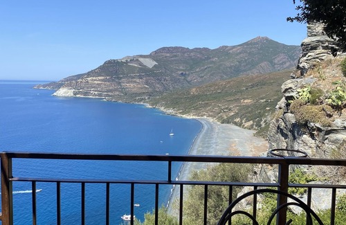 Asco Apartamento | Appartement 4/6 Pers Dans Maison de Village , Grande Terrasse, vue Montagne