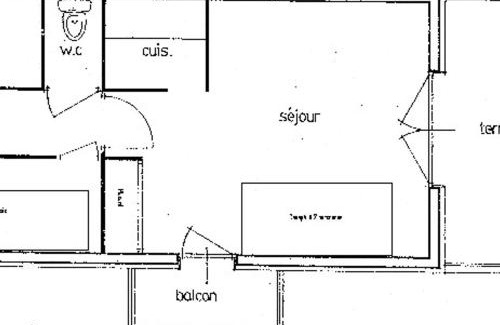 Plagne 1800 Apartamento | Appartement 4 personnes avec terrasse et balcon, au pied des pistes à Plagne 1800 - FR-1-455-31