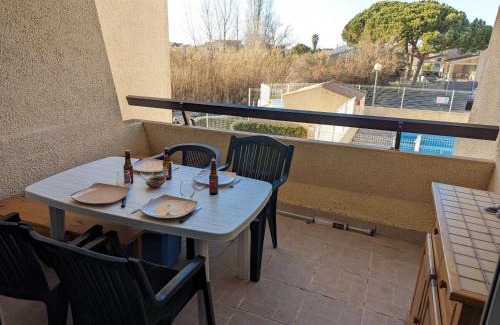 Marseillan Plage Apartamento | Appartement 4 pers. avec piscine, parking, animaux admis - FR-1-387-211