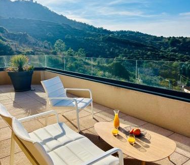 Port-Vendres Apartamento | Appartement 4 personnes tout confort avec vue panoramique sur MER