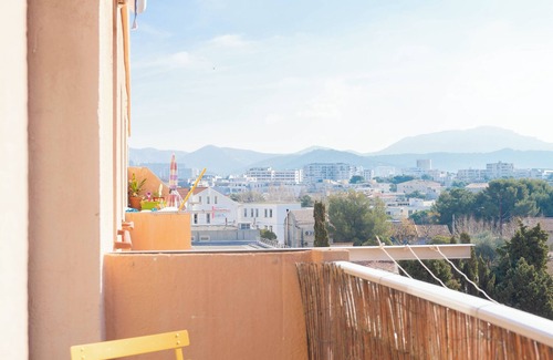 Bonneveine Apartamento | Appartement 5 Minutes Plage Prado Marseille