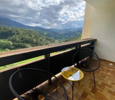 Villard-de-Lans Apartamento | Appartement 50m2 vue imprenable avec garage draps et serviettes compris