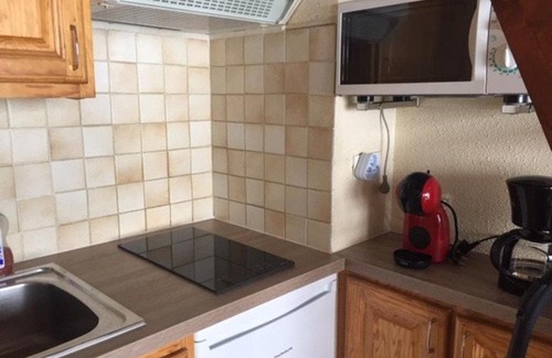 Arette Apartamento | Appartement 6 pers. au pied des pistes avec balcon et accès commercial direct - FR-1-602-8