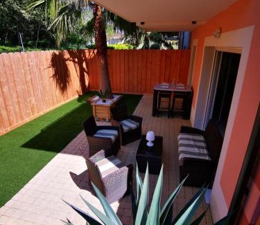 Arcachon Apartamento | Appartement 90 m2 avec parking terrasse balcons, proche du port et plages