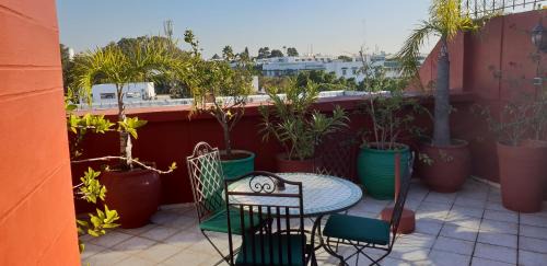 Quartier Administratif Apartamento | Appartement agréable avec 2 très belles terrasses au coeur de Rabat
