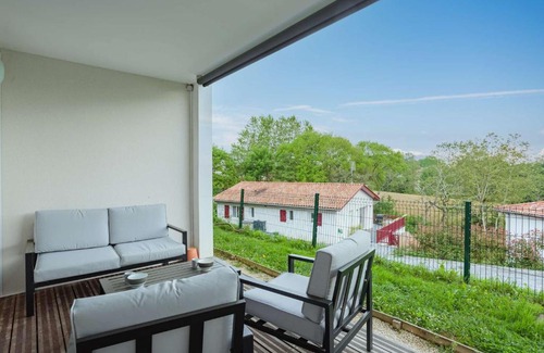 Arcangues Apartamento | Appartement Arcangues, 2 pièces, 4 personnes - FR-1-3-509