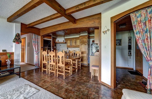 La Tzoumaz Apartamento | Apartamento grande y clásico en La Tzoumaz, 4 Vallees, Suiza para 6 personas