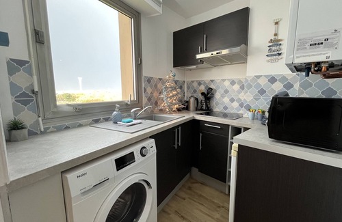 Port Apartamento | Apartamento-Baño con bañera-Vista al Mar-Au Sable d'Opale
