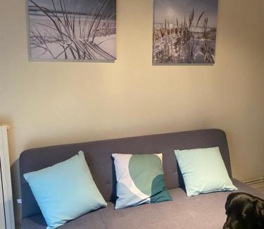 Le Porge Apartamento | Appartement avec jardin