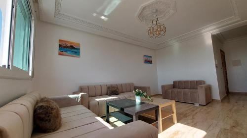 Achakkar Apartamento | Appartement avec piscines, vue sur mer et accès à la plage à Achakar Hill, Tanger.