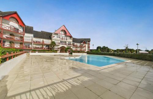 Guerande Apartamento | Appartement - balcon avec vue - piscine chauffée