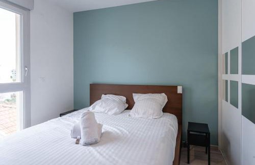 Moulin a Vent Apartamento | Appartement bien équipé avec parking, Lyon 8