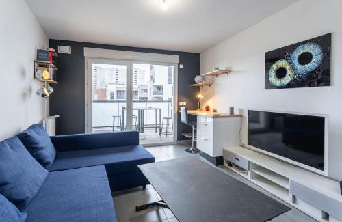 Moulin a Vent Apartamento | Appartement bien équipé avec parking, Lyon 8