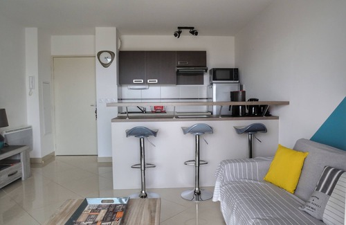 Saint-Pierre-la-Mer Apartamento | Apartamento-Diseñador-Terraza-Baño Privado