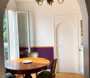 Rigollots Apartamento | Appartement calme avec jardin