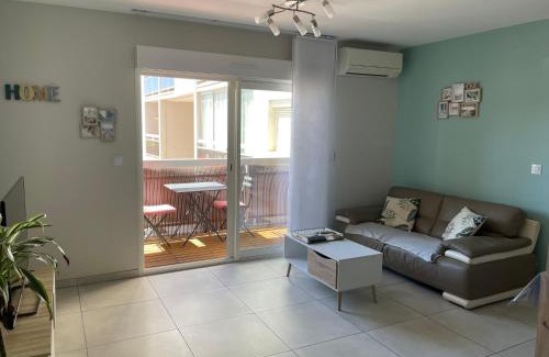 Palavas-les-Flots Apartamento | Appartement calme, climatisé 3min à pied de la mer
