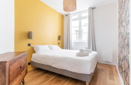 Nantes Centre Apartamento | Appartement Central et Calme avec Magnifique Vue