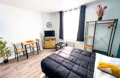 Meaux Apartamento | Appartement Cerf1-Centre ville Meaux-Gare-Disney