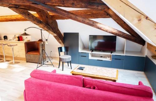 Grand Clement Apartamento | Appartement Chaleureux et Moderne sous les toits du Château 8pers