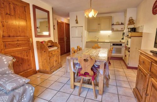 Flumet Apartamento | Appartement chaleureux 37m² au pied des pistes avec wifi et parking - FR-1-505-20