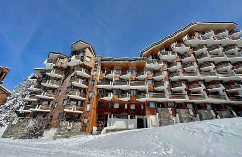 Avoriaz Apartamento | Appartement charme 2 pièces cabine avec balcon, cheminée et Wifi à Avoriaz - FR-1-314-191