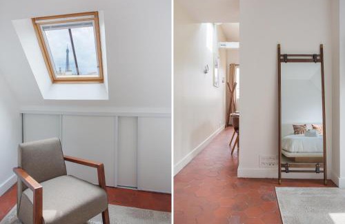 Champs-Elysees Apartamento | Appartement climatisé 1BR Triangle d'Or
